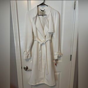 RACHEL Rachel Roy White Trench Coat